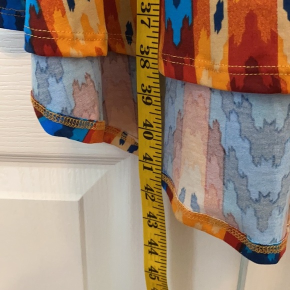 LuLaRoe Carly dress size XXS multicolored - Picture 8 of 12